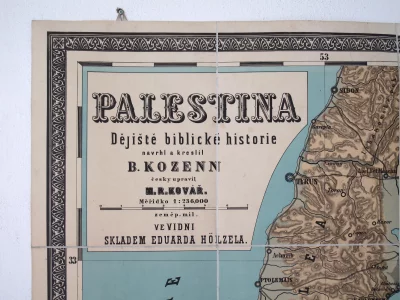 Mapa Palestiny