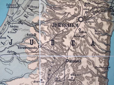 Mapa Palestiny